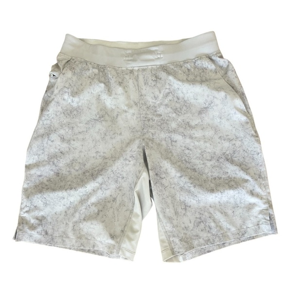 Lululemon men’s light gray and white swim trunk shorts size medium - Picture 1 of 8